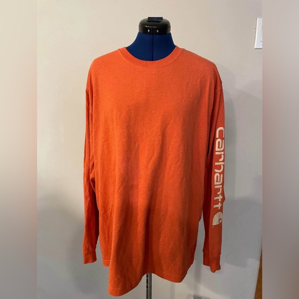 Men’s Carhartt Loose Fit Heavyweight Long-sleeve Graphic T-Shirt - Picture 2 of 5